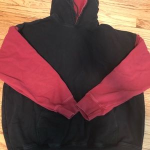 Brandy Melville colorblock hoodie